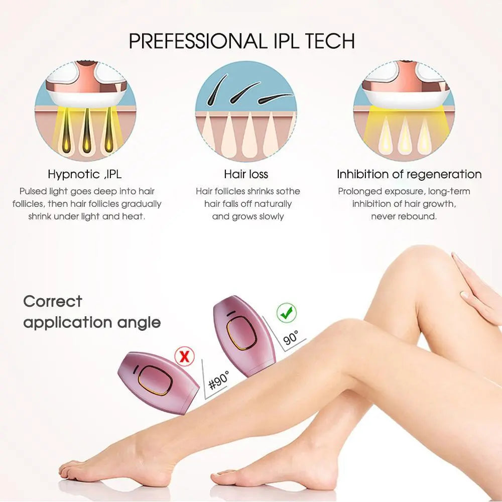 IPL Hair Removal Laser Epilator Women Original